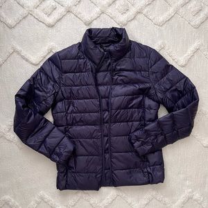 Navy/purplish light puffer
